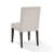 Meria Upholstered Parsons Chair in Beige