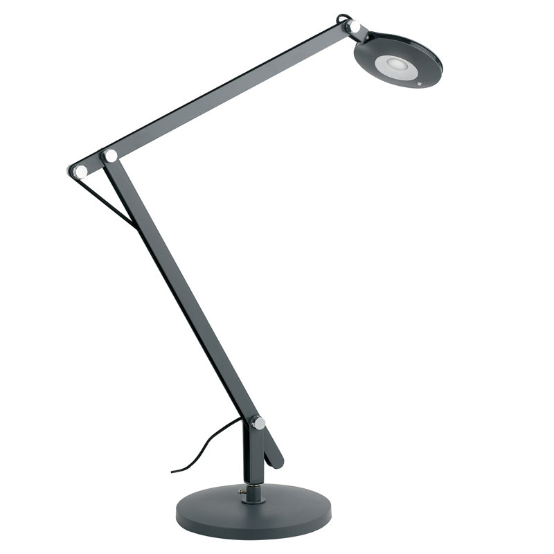 Camryne Metal Desk Lamp, Grey, Grey, Grey