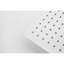 Pomme de douche pour salle de bain avec fonction haute, autonettoyante et économiseur d'eau - Acier inoxydable, 12 x 12 po, pluie spéciale blanche, économie, autonettoyant,
