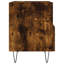 Mankin 40cm W Iron Bedside Table-1747101911