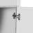 Tall Storage Cabinet with 8 Doors and 4 Shelves-401740213