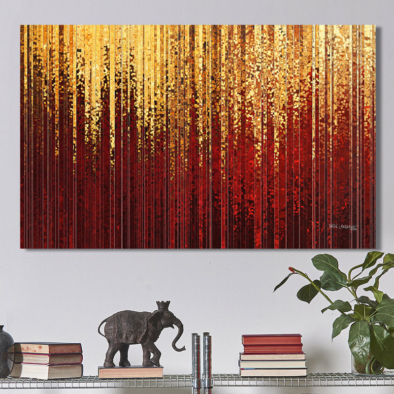 «I Walk in Abundance, Philippians 4: 19» par Mark Lawrence, reproduction sur toile, Toile tendue