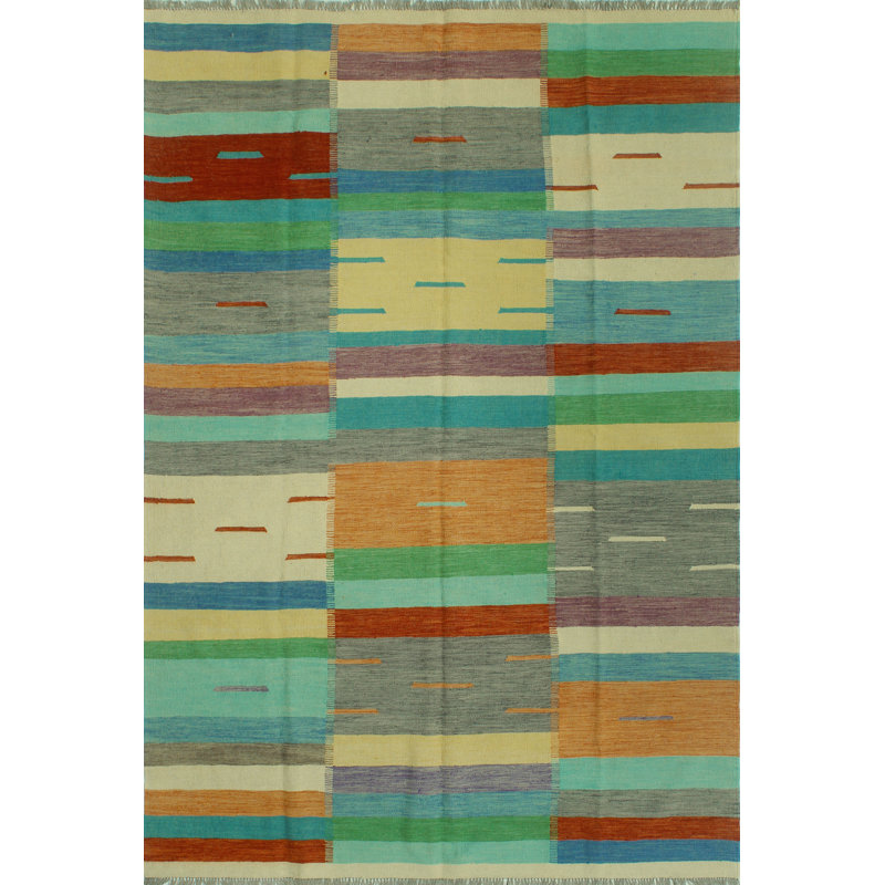 Brai Wool Patchwork Indoor Rug