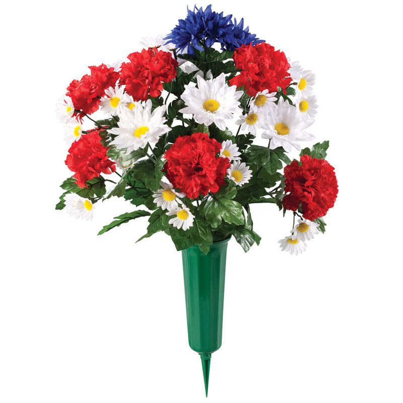 OakRidge Patriotic Bouquet Memorial Set of 2