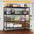 Nijal 60'' W Steel Shelving Unit with Wheels-1694559365