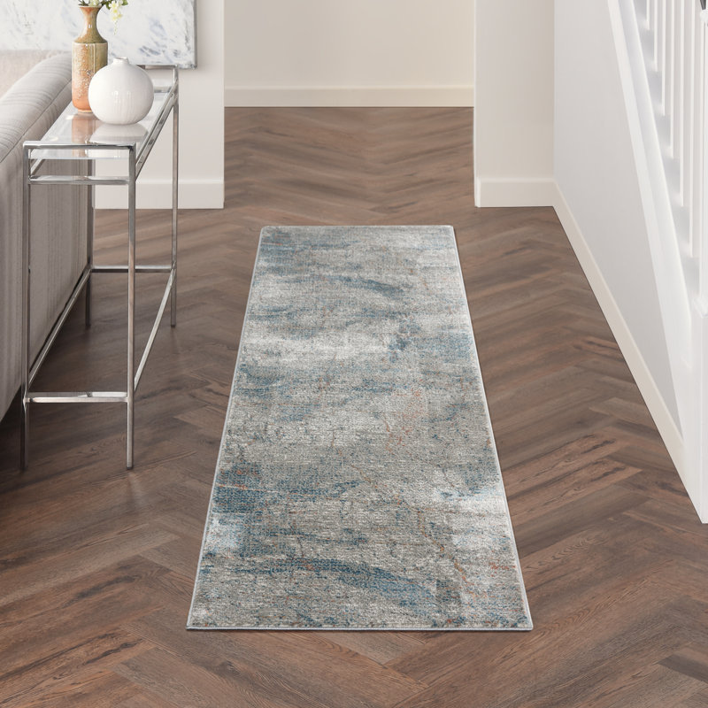Abstract Area Rug, Runner 66 x 230cm