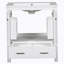 Meuble-lavabo 30 po avec lavabo simple, armoire encastrée avec 2 portes et tiroir-148879880
