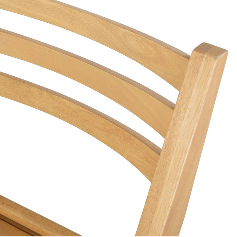 JACIE WOOD SEAT FOLDING CHAIR, Oak