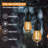 Outdoor 10 - Bulb 25'' Solar Powered String Light
