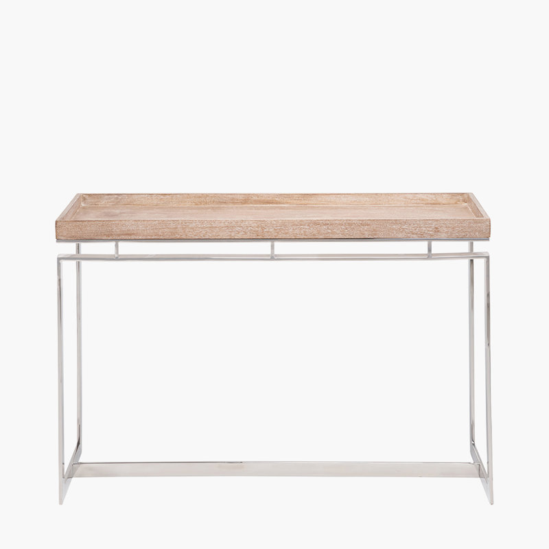 Wiechmann 115cm Solid Wood Top Console Table
