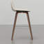 Tabouret à hauteur de comptoir / de bar Bentwood (ensemble de 2)-1577748948