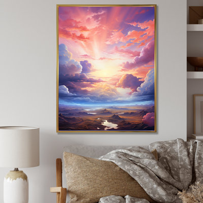 " Kawaii Clouds Landscape I "