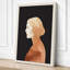 Woman in Profile Boho - Wrapped Canvas-584087397-584087399