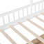 Lit simple avec canapé, lit plateforme pour enfants avec deux tiroirs et tablette de rangement-1178501336