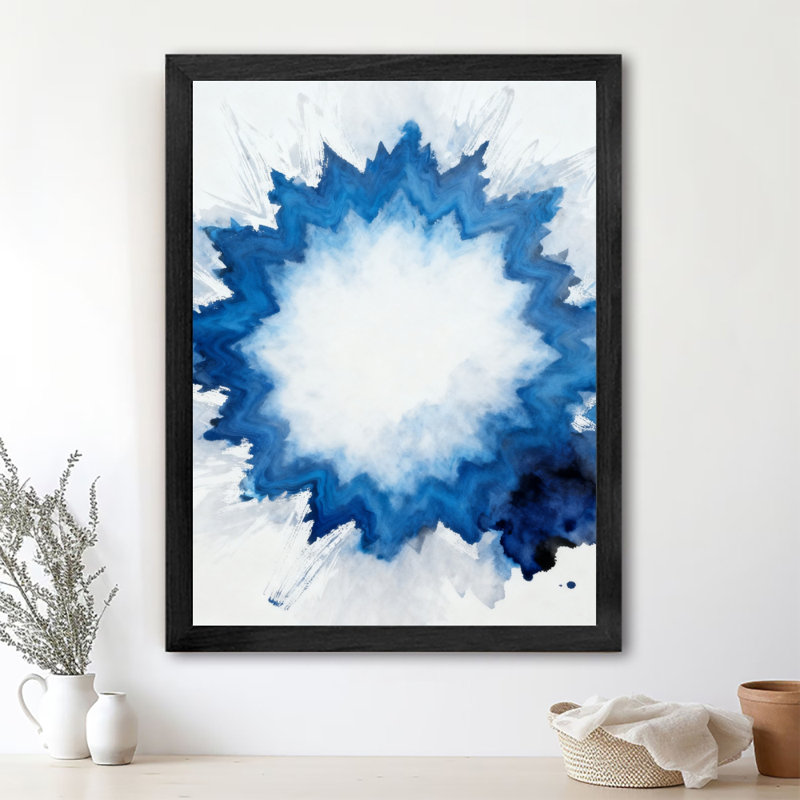 Art encadré noir, forme simple et unique rétro, impressions de style rétro, H 37 po x l 25 po