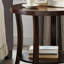 3-Piece Espresso Oval Coffee Table With End Tables Set