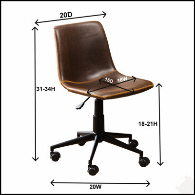 Chaise de bureau Cesena