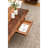  Live Edge Coffee Table with U Shaped Legs and South American Walnut, with Drawer Storage-563273367