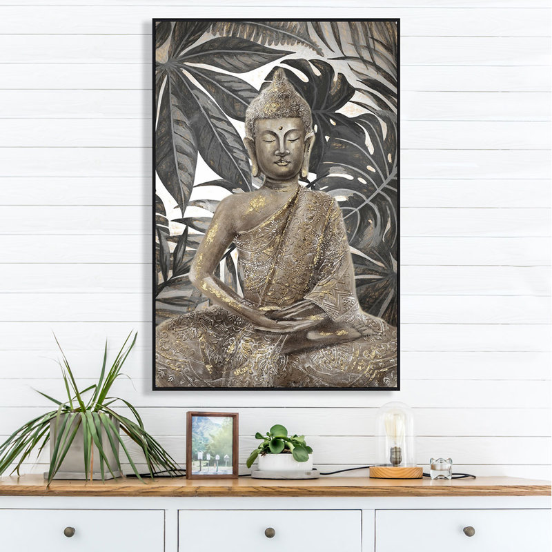Buddha Bundle Black - Picture Frame Drawing