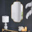 Miroir mural champagne
