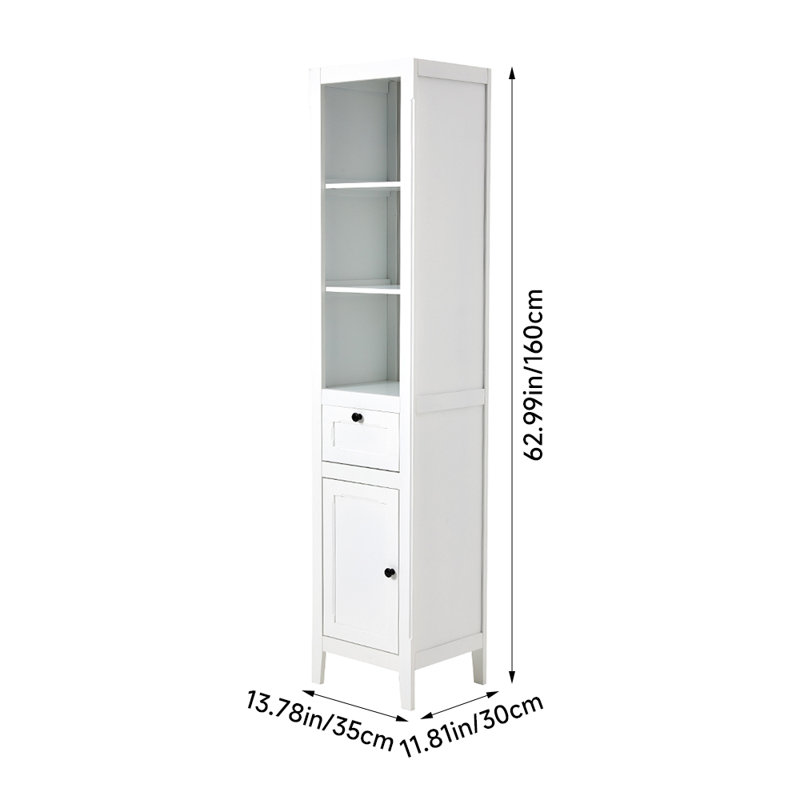 MDF + Metal Bathroom Cabinet