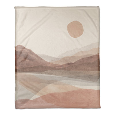 Jeté mauve Boho