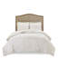 Ensemble de literie 3 pièces pour très grand / très grand lit - Chenille de coton,, Décoration de maison de plage, Chambre côtière en chenille-120944607