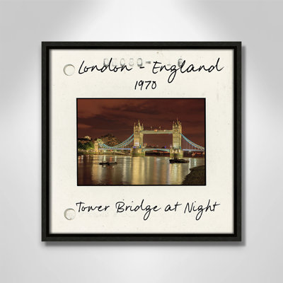 London, England - Tower Bridge at Night Print by Danita Delmont