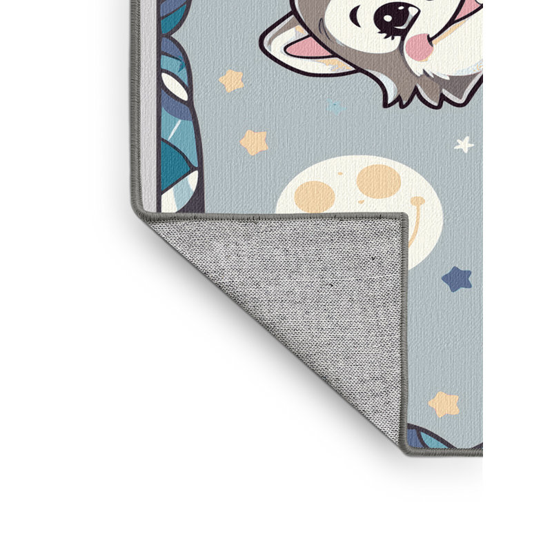 Tapis de Noël lavable The Holiday Aisle® Halloween, Rectangle de 5 pi x 8 pi