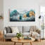 Paysage de forêt, art mural sur toile, ensemble de 1-129280486-129280489