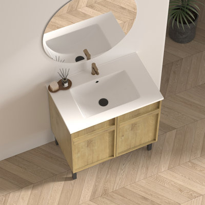 Meuble-lavabo en MDF moderne