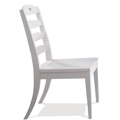 Chaise d'appoint en bois massif Senna