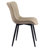 Jimma Faux Leather Upholstered Wingback Dining Chair with Iron Legs-194002855