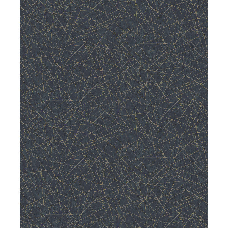 Rouleau de papier peint L 33 pi x l 21 po , Bleu très foncé