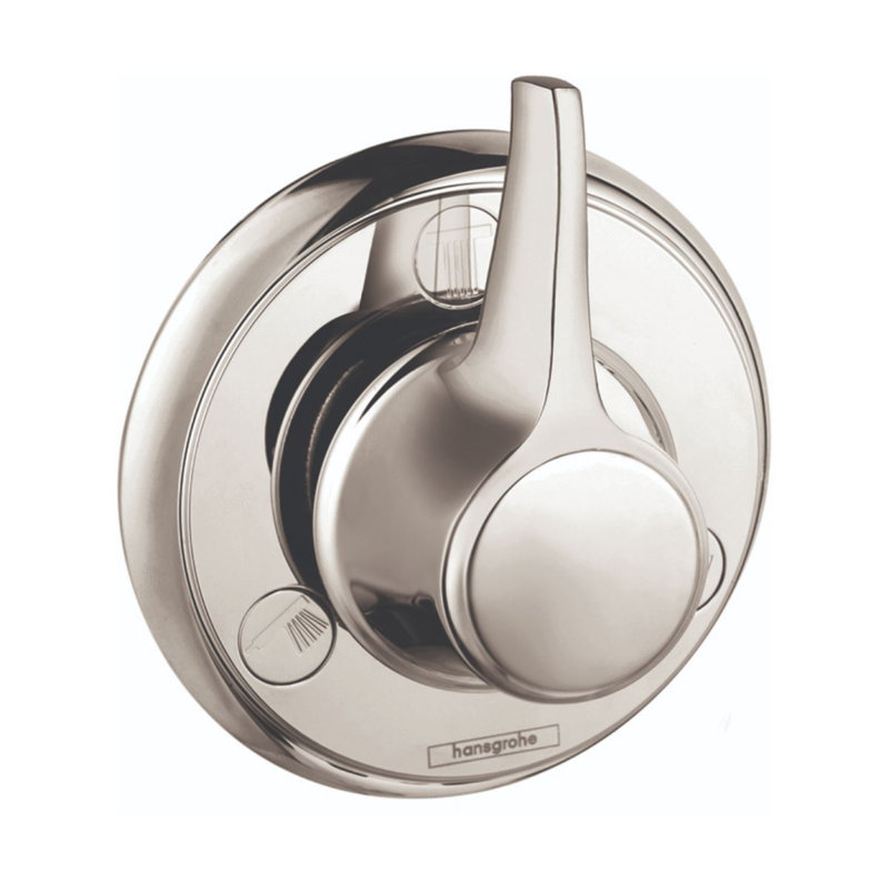 Metris C Trio/Quattro Faucet Trim with Lever Handle, Polished Nickel