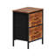 Metal；Medium Density Fiberboard (MDF)；PU Leather；Plastic Rectangle Accent Cabinet-2042494817