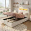 European Single (90 x 200 cm) Lift Up Storage Bed Frame