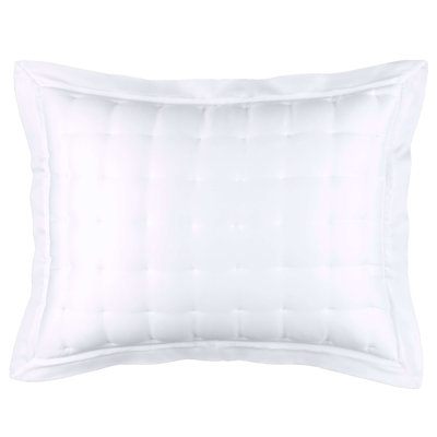Silken Solid Puff Sham