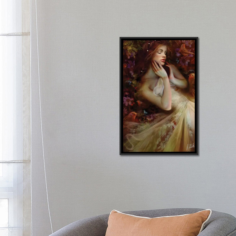« nagual », impression sur toile, H 18 po x l 26 po x P 1,5 po, Toile avec cadre noir