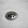 Teardrop 1.5" Grid Bathroom Sink Drain
