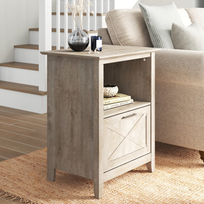 Table de bout avec rangement Huckins