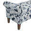 Banc de rangement avec accoudoirs roulés Wallen