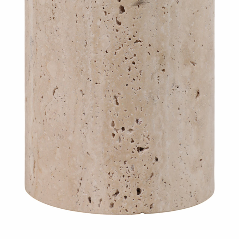 Belliso Large Rounded Marble Table, Brown