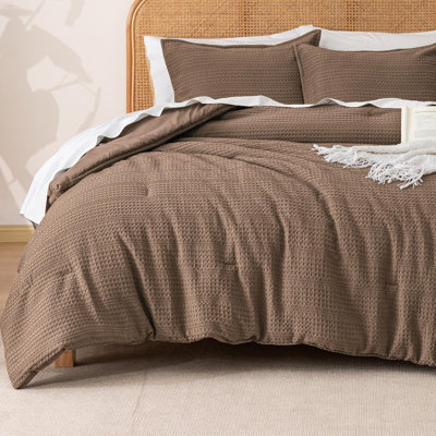 Ensemble d'édredon PHF Soft Waffle