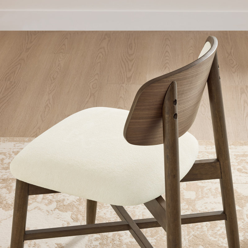 Mid-Century Modern Dining Chair, Walnut