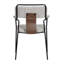 Chaise de salle à manger Couva (ensemble de 2) en tweed gris