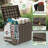 3-Piece Outdoor Chaise Lounge Recliner Chairs with Storage Table/Box-336324650