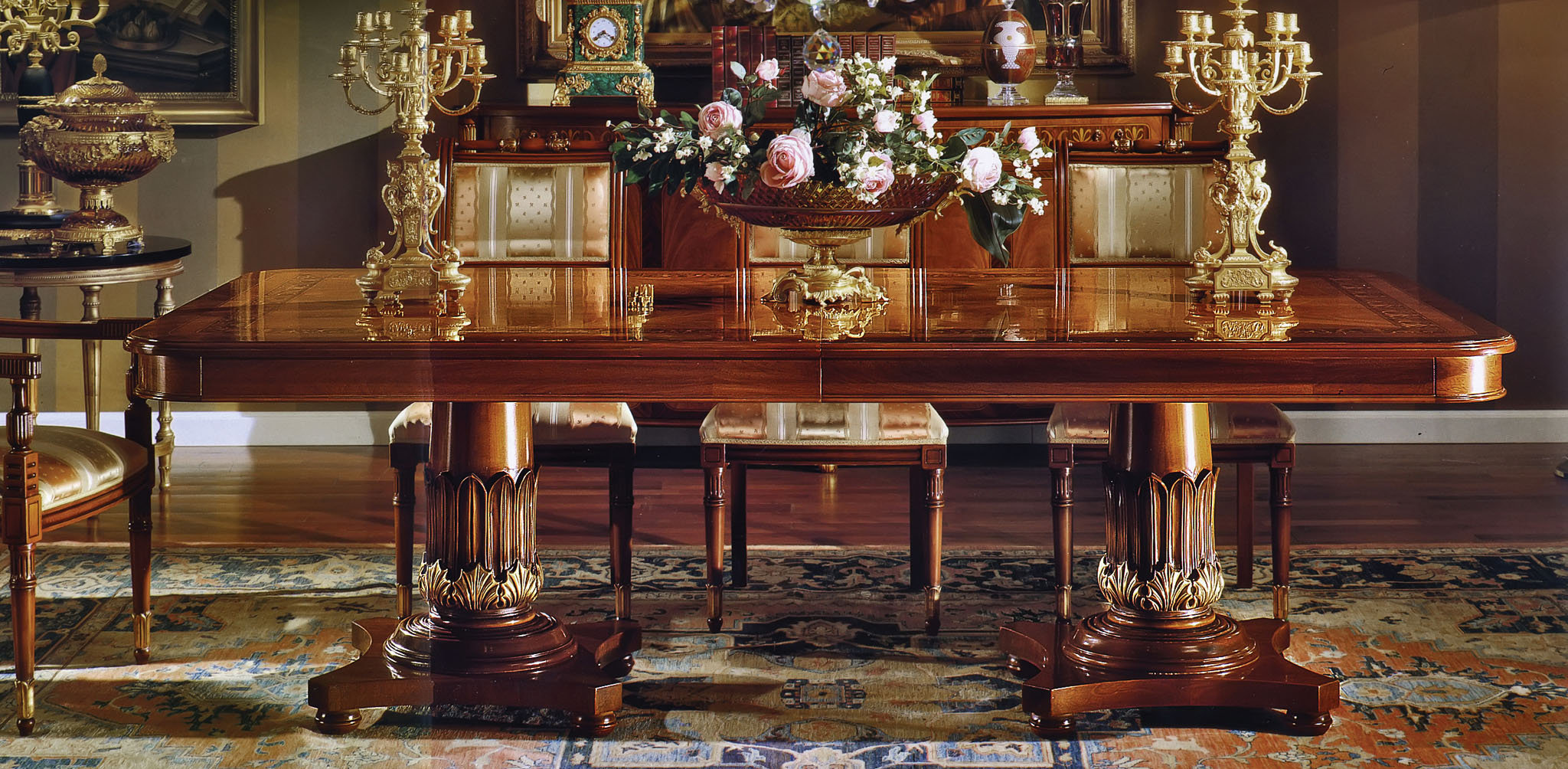 David Michael Extendable Solid Wood Dining Table | Perigold