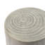 Table d'appoint creuse, texture semblable au bois