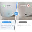 Toilette intelligente, bidet intégré, ouverture / fermeture automatique, chasse d'eau, siège chauffant, lavage à bulles, modes de lavage multiples, nuit, affichage numérique, capteur à pédale, batterie de secours, buse autonettoyante,